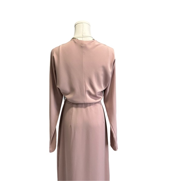 Women's Aritzia Wilfred Josie Luxe Crepe Wrap Dress Size Medium - Picture 13 of 16